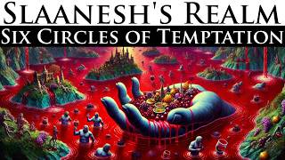 Slaaneshs Realm The Six Circles of Temptation  Warhammer 40k Lore [upl. by Zed]