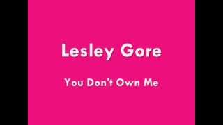 Lesley Gore  You Dont Own Me  1963 [upl. by Nywles]