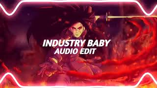 INDUSTRY BABY Audio Edit [upl. by Teodora510]