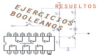 Diseño de circuitos lógicos desde ecuaciones booleanas [upl. by Chrotoem]