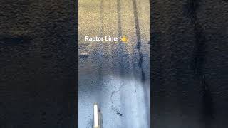 Spraying raptor liner 🤙 [upl. by Notsnarc584]