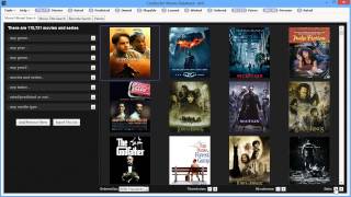 Coollector Movie database  Adjustable Layout [upl. by Laicram]