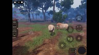 ECOS La Brea  Horse gameplay [upl. by Ylebmik574]