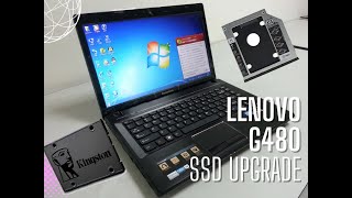 Lenovo G480 SSD Upgrade [upl. by Ludly]