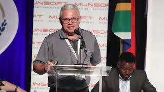 Stephan van der Merwe from CaseWare Africa Full Speech [upl. by Mcculloch]