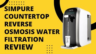 SimPure Y7PBW UV Countertop Reverse Osmosis Water Filtration Review Pros amp Cons Explained [upl. by Anelehs]