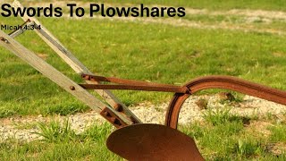 Worship 111024  Sermon “Swords Into Plowshares” [upl. by Aramat999]