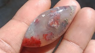 Red moss flower gemstone [upl. by Quennie]