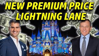 Disney Reveals New Lightning Lane Premier Pass Coming to Disney Parks  Next CEO Announced in 2026 [upl. by Lledrac]