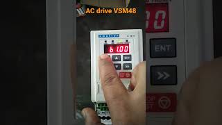 emotron AC drive VSM48 Local and Remote parameters [upl. by Aidile]