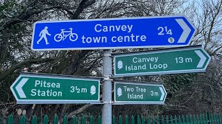 Canvey island loop… didn’t know this existed 15miles [upl. by Nesrac525]