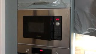 Bosch Microwave oven BFL623MS3 Review [upl. by Tlihcox]