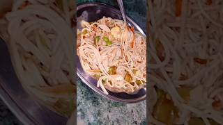 Veg Hakka Noodles Recipe  Hakka Noodles 🍜  Chowmin Recipe [upl. by Initirb]