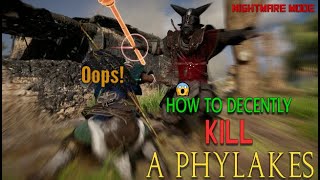 AC Origins The best and easiest way to kill a Phylakes nightmare mode [upl. by Porcia674]