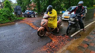 DULER ROAD  Worst Condition  Mapusa [upl. by Bull551]