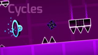 Geometry dashCycles gameplay [upl. by Minnaminnie]