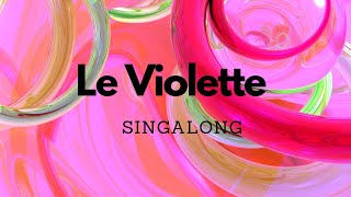 Le Violette Scarlatti  Lyrics  Singalong ABRSM  Trinity [upl. by Ahsinelg]