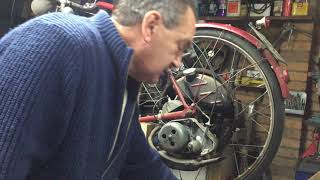 Cyclemaster Rudge Whitworth 1951 Video 001 [upl. by Neiluj]