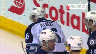 Manitoba Moose Highlight John Albert Goal [upl. by Namqul]