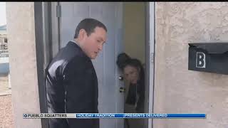 News 5 Investigates confronts squatters who invaded Pueblo womans home [upl. by Artsa875]