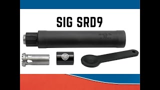 SIG SAUER MPX PCC  SIG SAUER SRD9 SUPPRESSOR [upl. by Niltak]