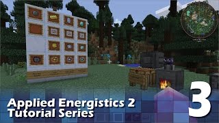 Applied Energistics 2 Tutorial 3  Inscriber [upl. by Smitty]