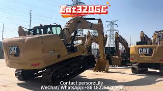 Used caterpillar Cat320GC digger for sale in China20tons Contact Lily for more details [upl. by Eikcor725]