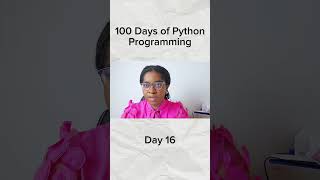 Common Python Errors  100 Days of Python Programming  Day16 [upl. by Aihseit]