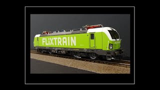 Roco HO 73313 Flixtrain Vectron DCC Sound [upl. by Katina]