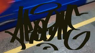 Graffiti  stickers  tagging  city ​​street part 6 [upl. by Gimpel]