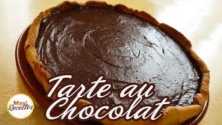 Recette Tarte au Chocolat Facile et Rapide [upl. by Presber887]