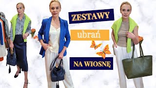 Jak tworzyć zestawy ubrań na wiosnę Pierwsze wiosenne stylizacje Garderoba kapsułowa na wiosnę [upl. by Welcy]