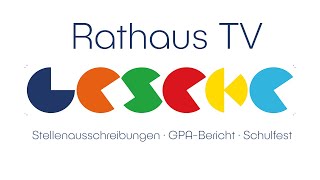 Rathaus TV Stellenausschreibungen GPABericht und Schulfest 04102024 [upl. by Ahsemrak948]