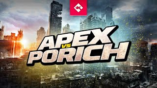 KOTD  poRICH vs APEX RapBattle Full Battle [upl. by Orat]