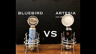 Youtube Gear Mic Review 마이크리뷰 2Guitar artesia AMC20 VS Bluebird [upl. by Enomes]