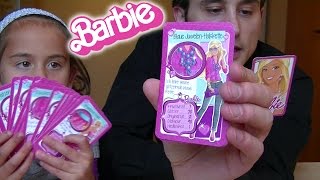 Barbie Glamour Trumpf Kartenspiel für Miley  Kartenspiel  Quartett [upl. by Earased]