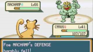 Pokemon Leaf Green Walkthrough Part 77 Elite Four Bruno [upl. by Dogs921]