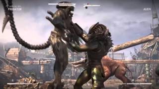 Mortal kombat X Predator vs Alien [upl. by Jilly]