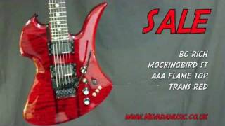 B C Rich Mockingbird ST Trans Red  Nevada Music UK Guitar SALE   PMTVUK [upl. by Notgnihsaw]