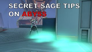 BEST Sage Setup On NEW Abyss ┃Valorant Sage Setups [upl. by Hakkeber]