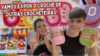 🚨VAMOS EXPOR O CROCHÊ DE OUTRAS CROCHETEIRAS NO NOSSO CANAL🚨 [upl. by Blossom]