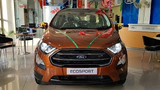 FORD ECOSPORT 2018  SPORTS EDITION WITH SUNROOF  REAL LIFE REVIEW [upl. by Anitan]