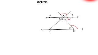 6 Parallel and Transversal lines Angles  GRE [upl. by Simona]