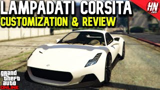 Lampadati Corsita Customization amp Review  GTA Online [upl. by Erastes]