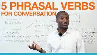 5 conversation phrasal verbs you need to know [upl. by Audley]