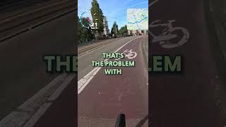 Fat Bike Turn Without Signal 😳 amsterdamlife cycling bicycle cyclinginamsterdam [upl. by Lenhart]