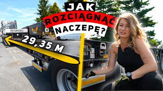 GABARYTY Jak ROZCIĄGNĄĆ naczepę Goldhofer MPA7 How to EXPAND a Goldhofer MPA7 trailer [upl. by Yecac616]