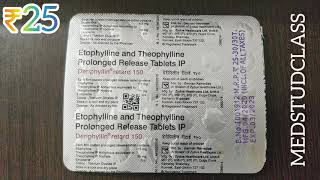 Deriphyllin retard 150 Etophylline theophylline [upl. by Waldos]