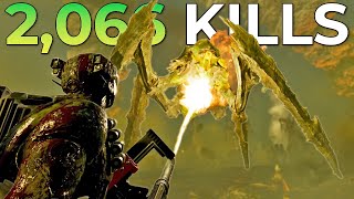 Helldivers 2 – World’s First 2000 Kill Game Solo Helldive Difficulty [upl. by Ranchod840]