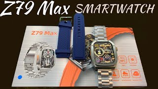 Z79 Max latest ferrari model Smartwatch  Z79 Max Smartwatch Z79 Max Smart watch  NFC smartwatch [upl. by Mcclenaghan]